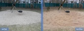 Sandmaxx Sandreinigung - gereinigte Sandfläche